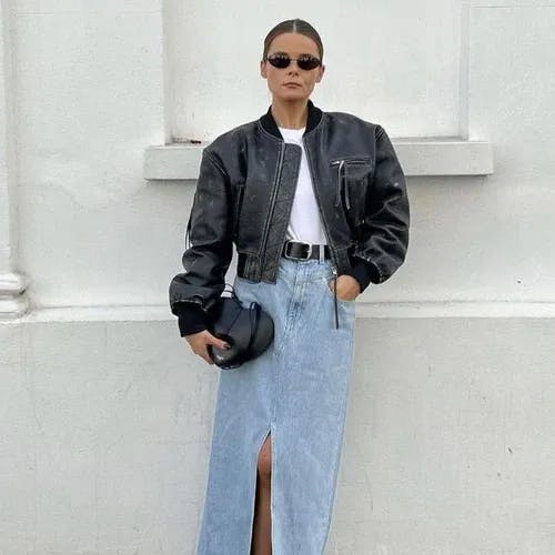 The Denim Midi Skirt Is Having Its Moment — Here’s How To Wear It